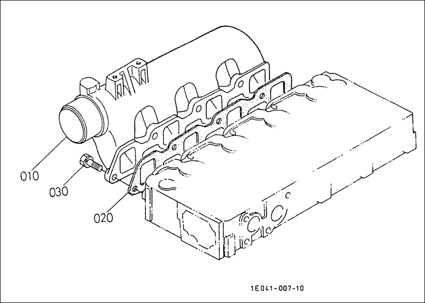 E-601 - INTAKE PIPE