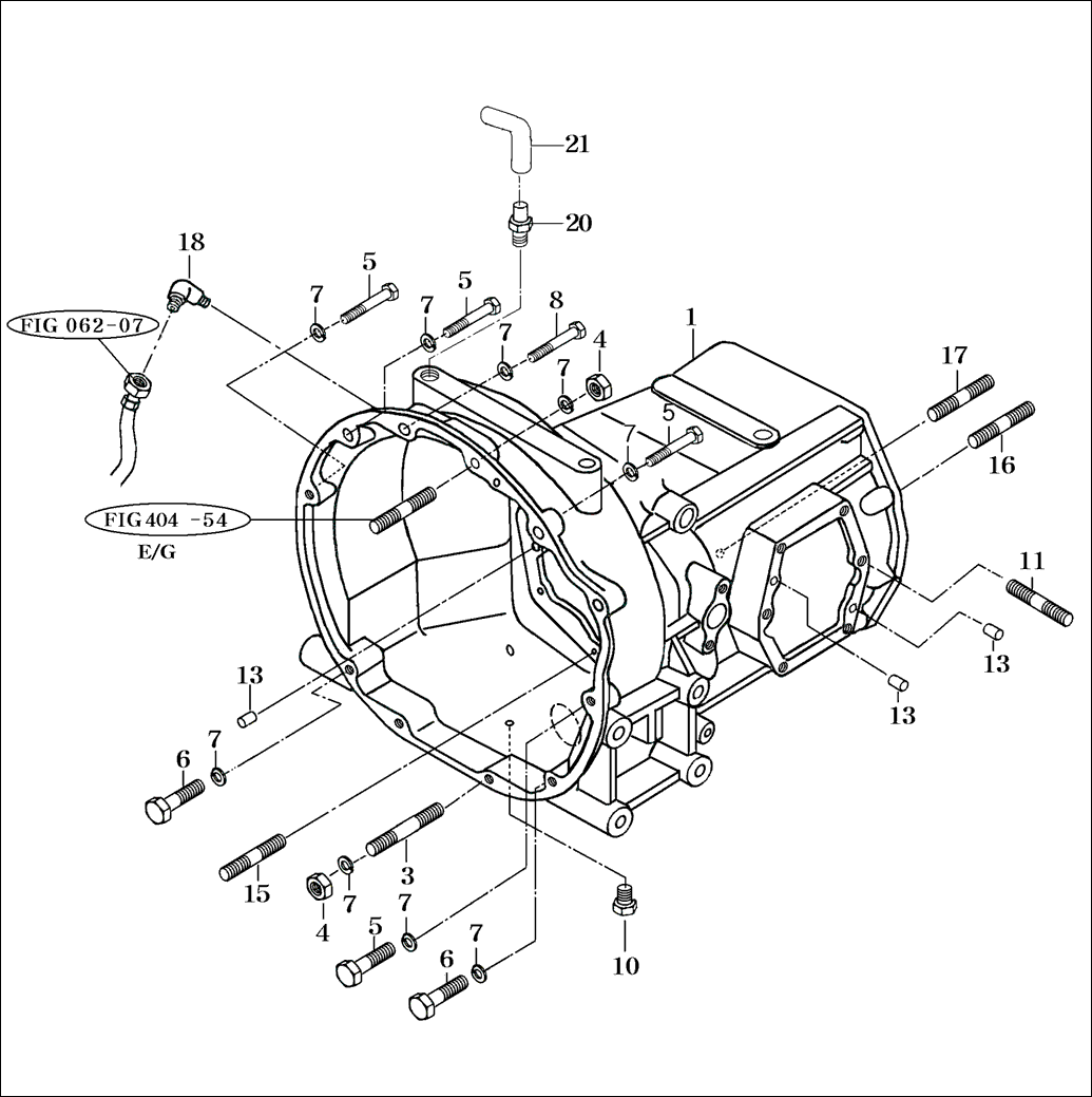 031 - TRANSMISSION FRONT CASE