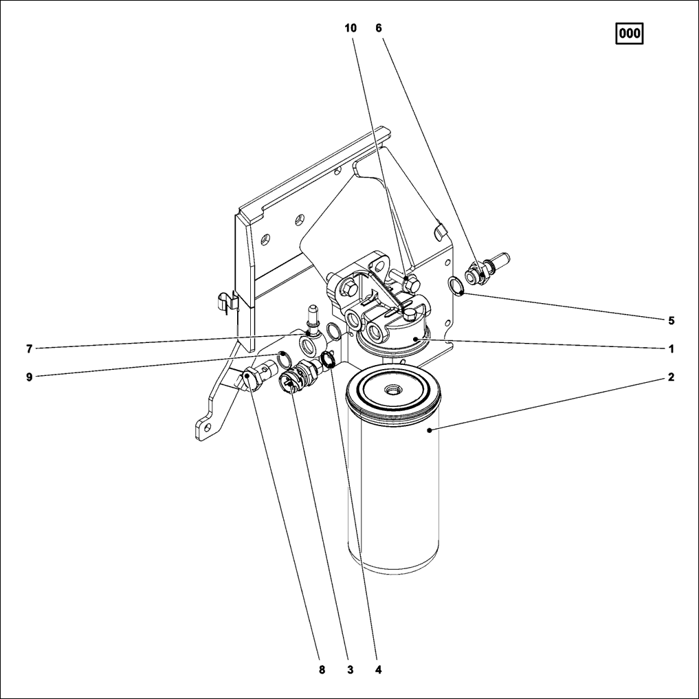 134 - FUEL FILTER