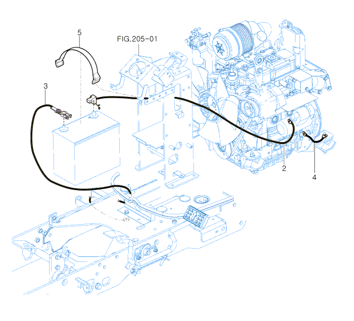 801 - BATTERY MOUNTING