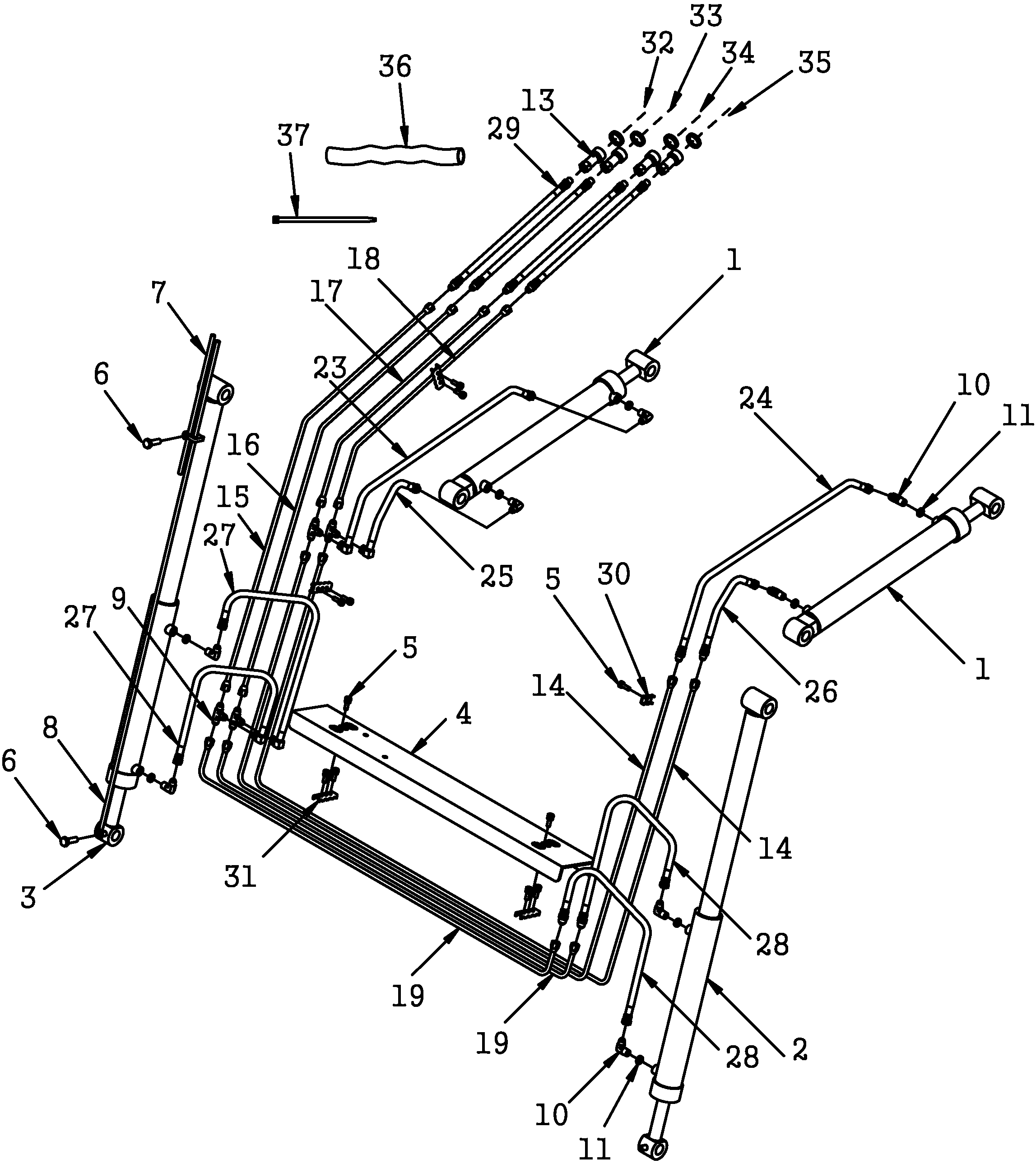 040 - HYDRAULIC PIPING