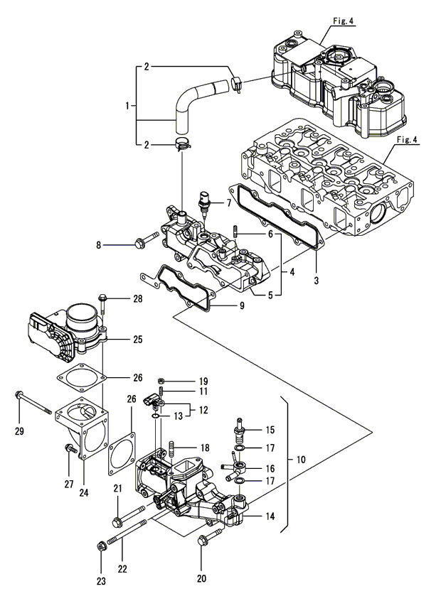 105 - SUCTION MANIFOLD 105 - SUCTION MANIFOLD