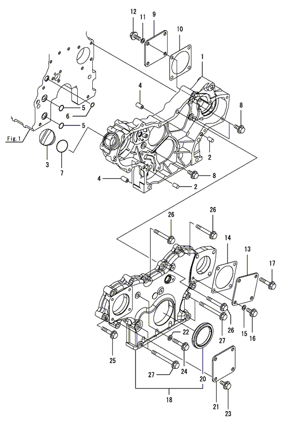 102 - GEAR HOUSING