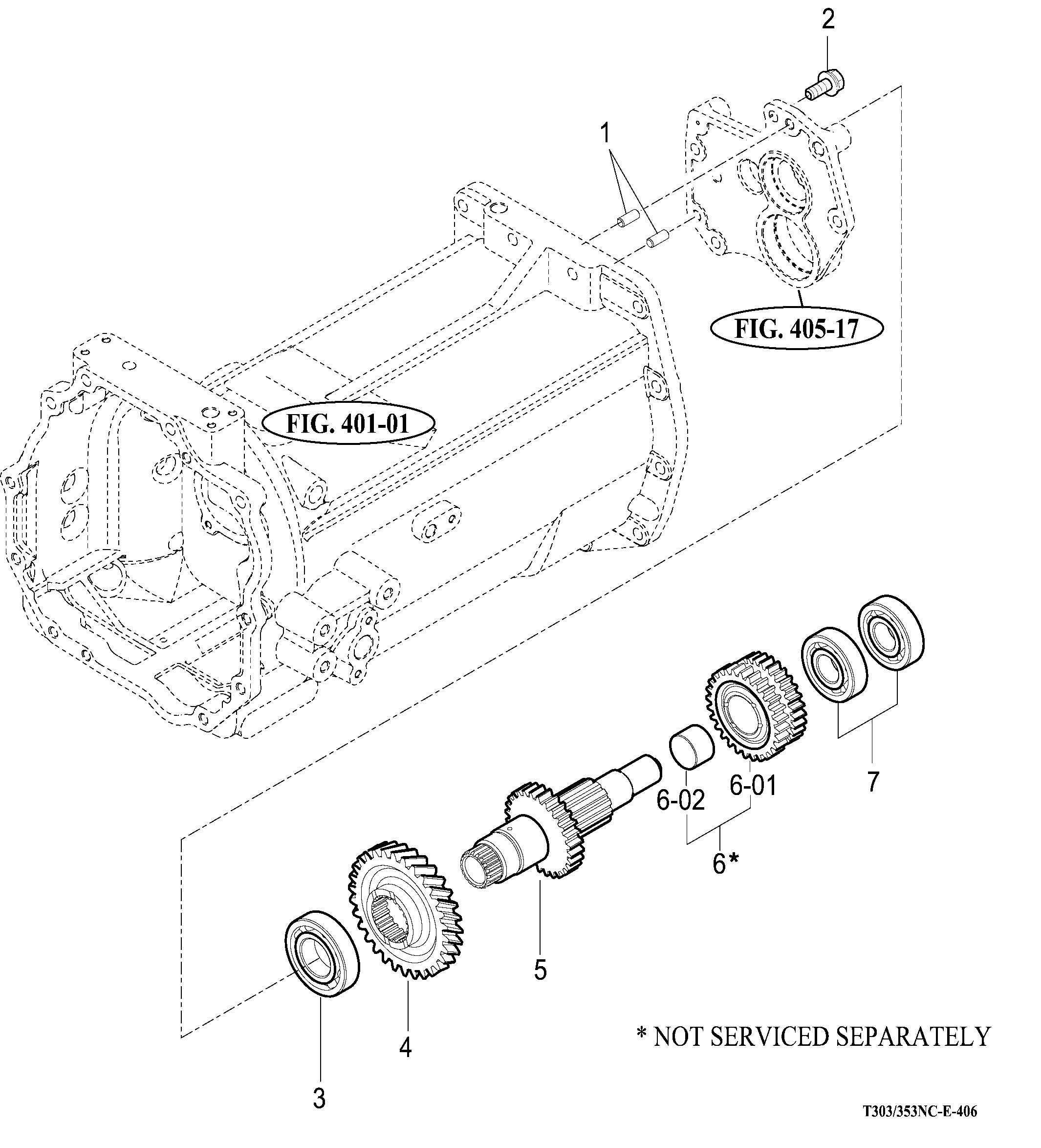 406 - SUB CHANGE GEARS