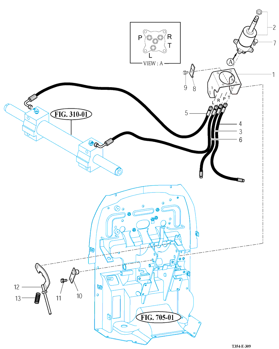 309 - STEERING VALVE & TILT