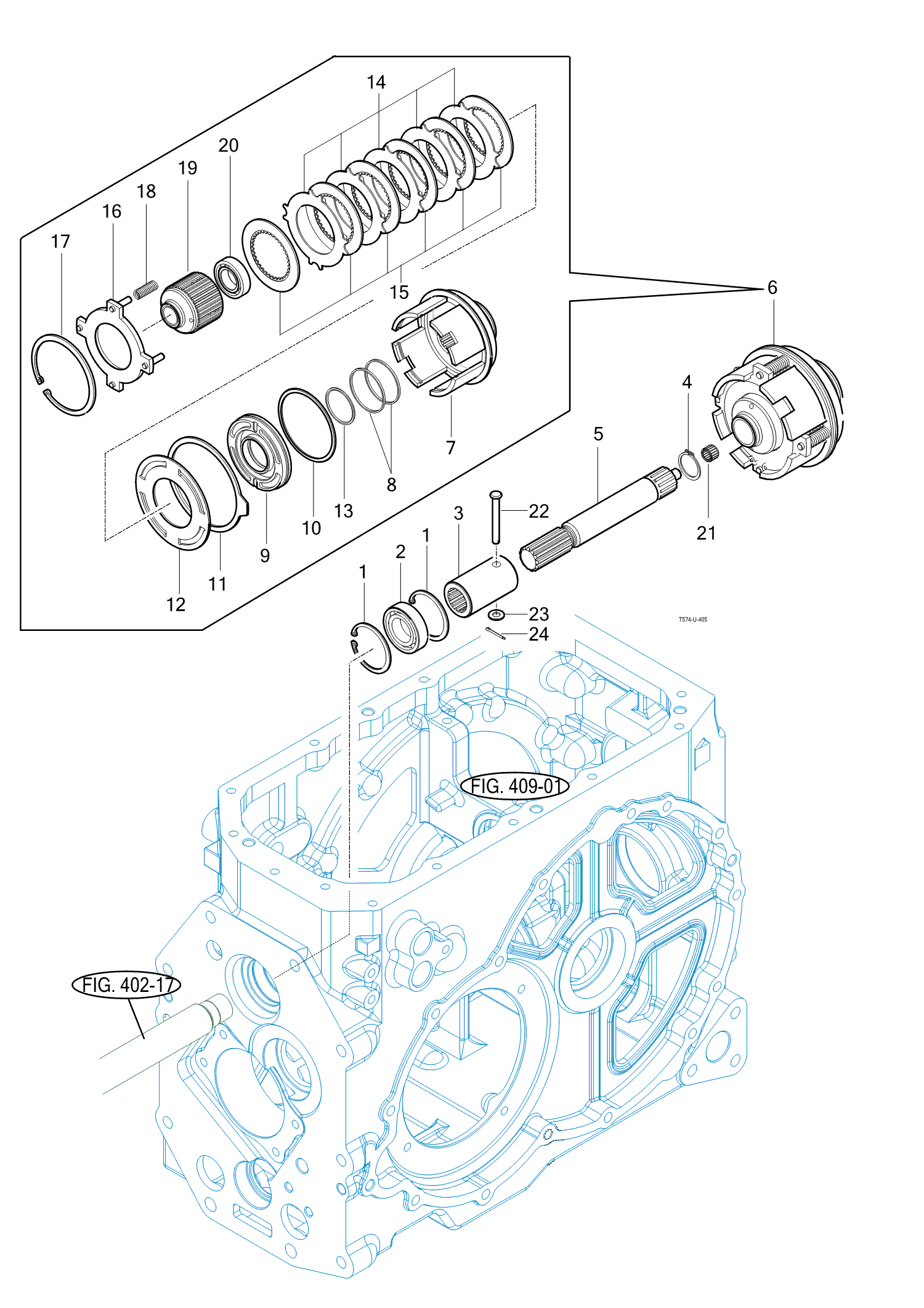 405 - P.T.O DRIVE SHAFT 405 - P.T.O DRIVE SHAFT