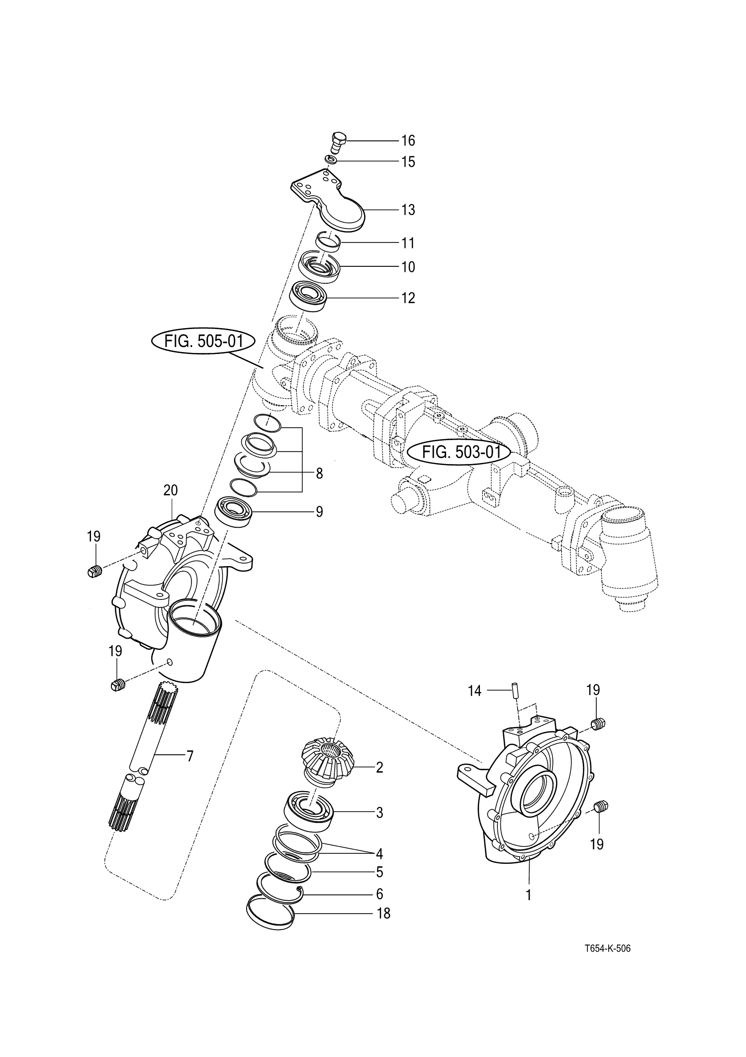 506 - FRONT GEAR CASE (2) 506 - FRONT GEAR CASE (2)