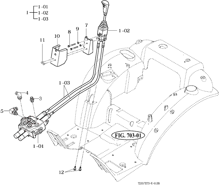 613 - JOYSTICK LEVER