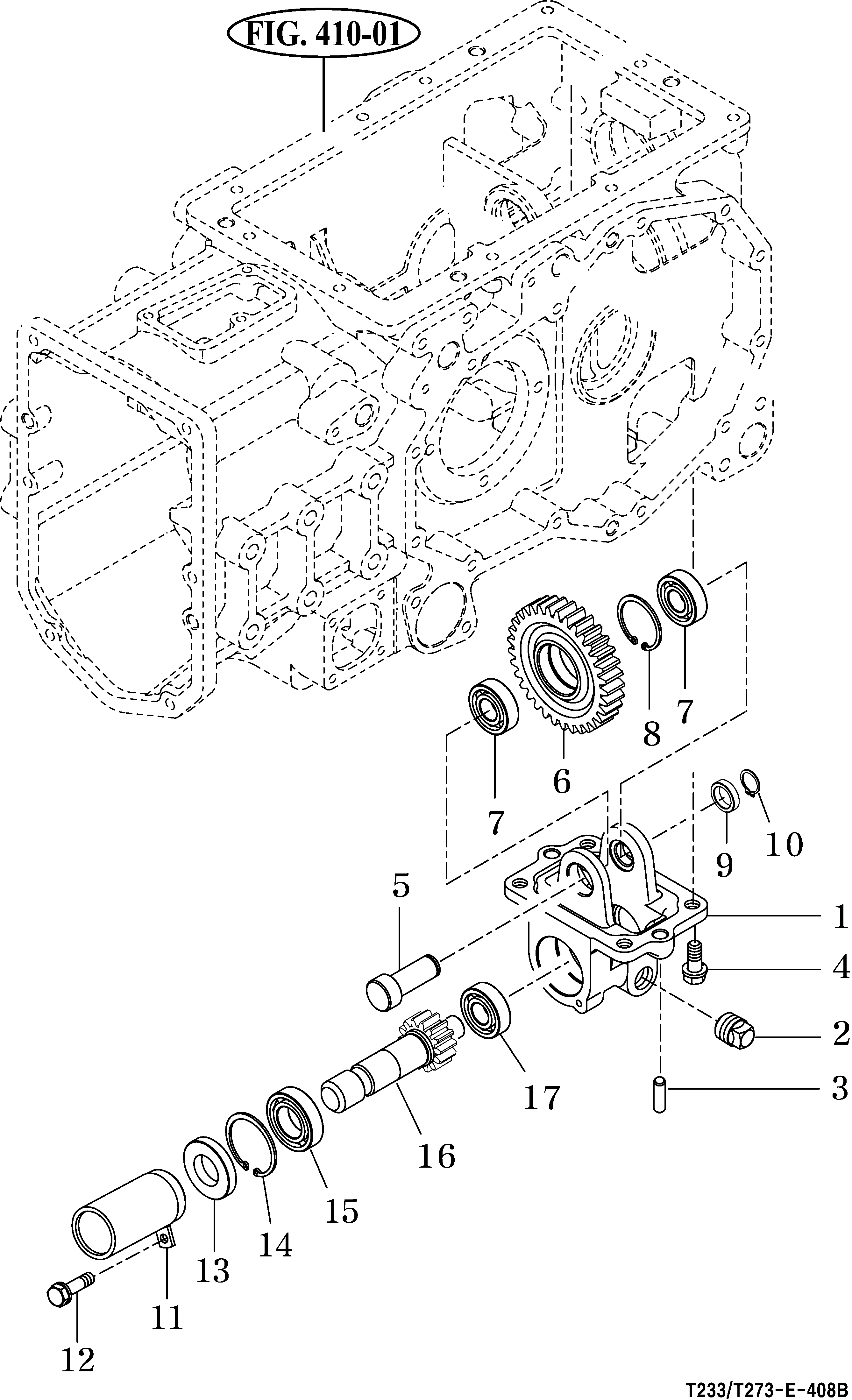 408 - MID P.T.O GEARS