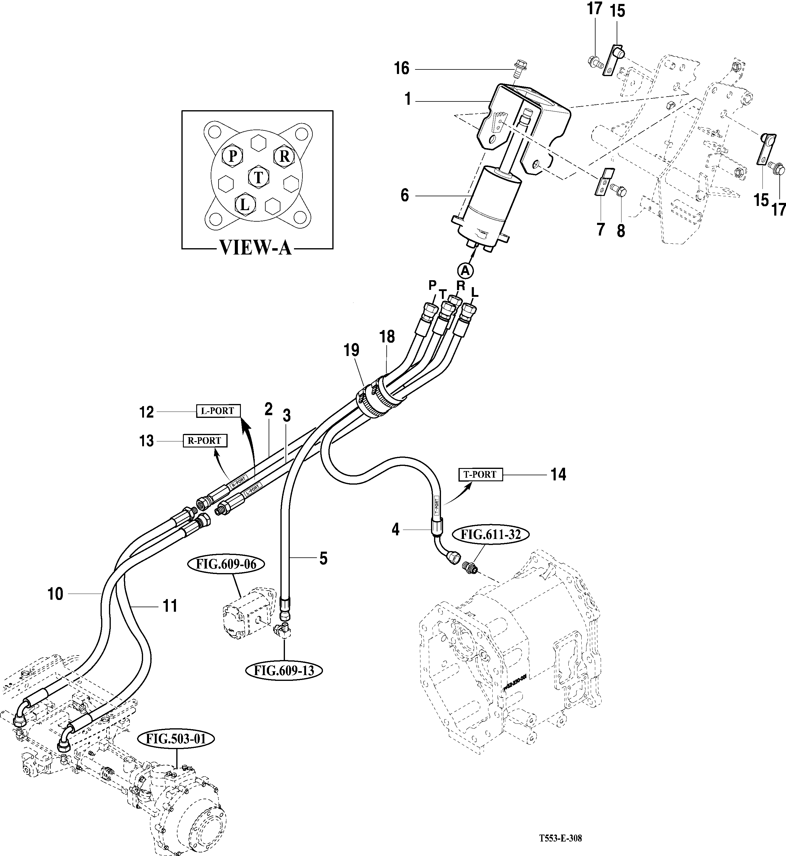308 - POWER STEERING VALVE