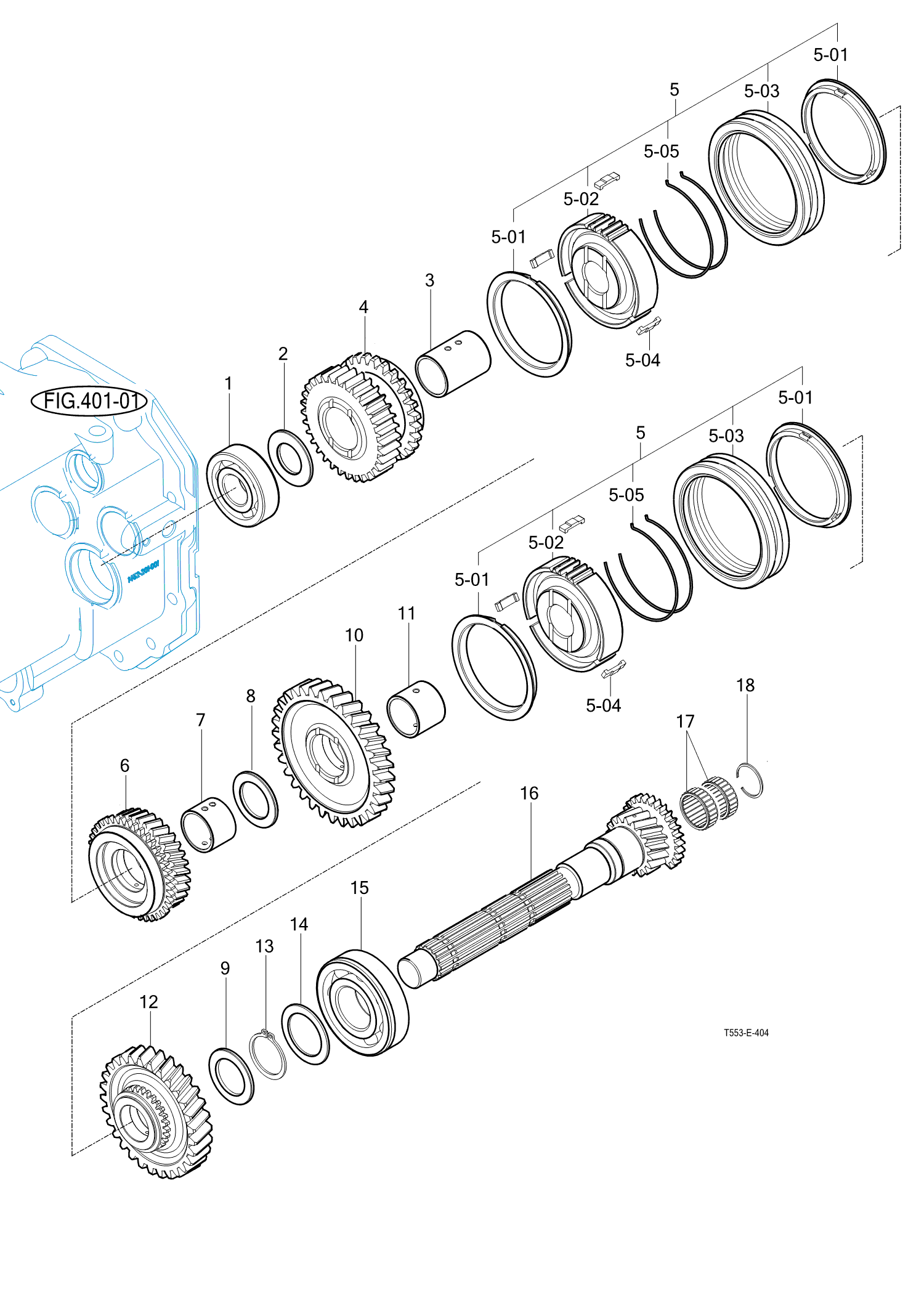 404 - MAIN SHIFT GEARS