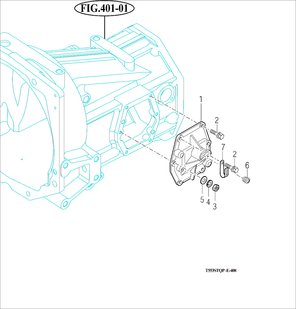 408 - REVERSE CHANGE LEVER
