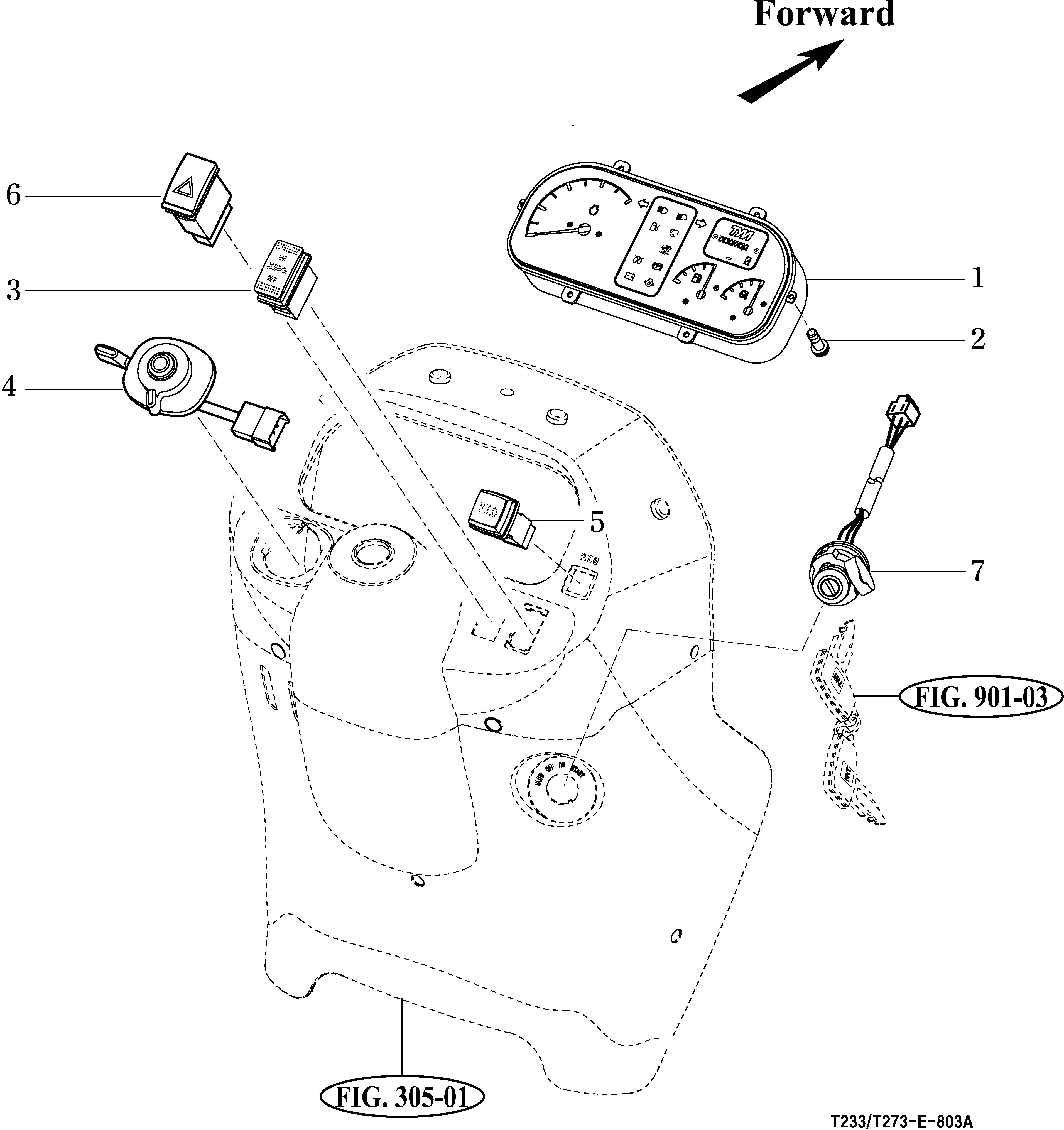 803 - INSTRUMENT PANEL