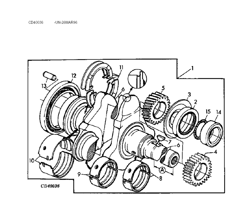 E08 - CRANKSHAFT & BEARINGS