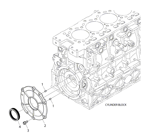 103 - OIL SEAL HOLDER