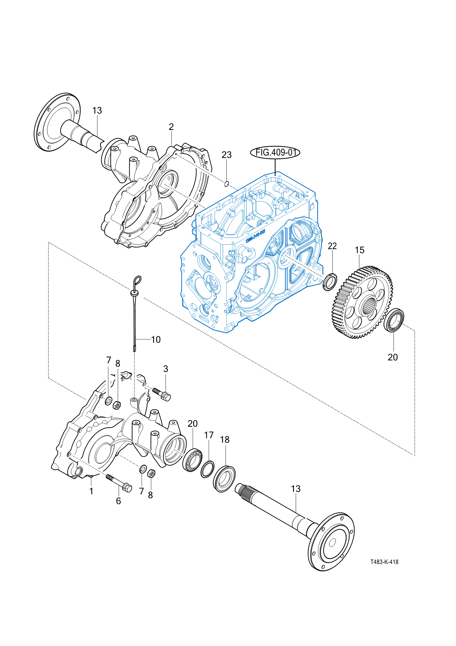 418 - REAR AXLE HOUSING