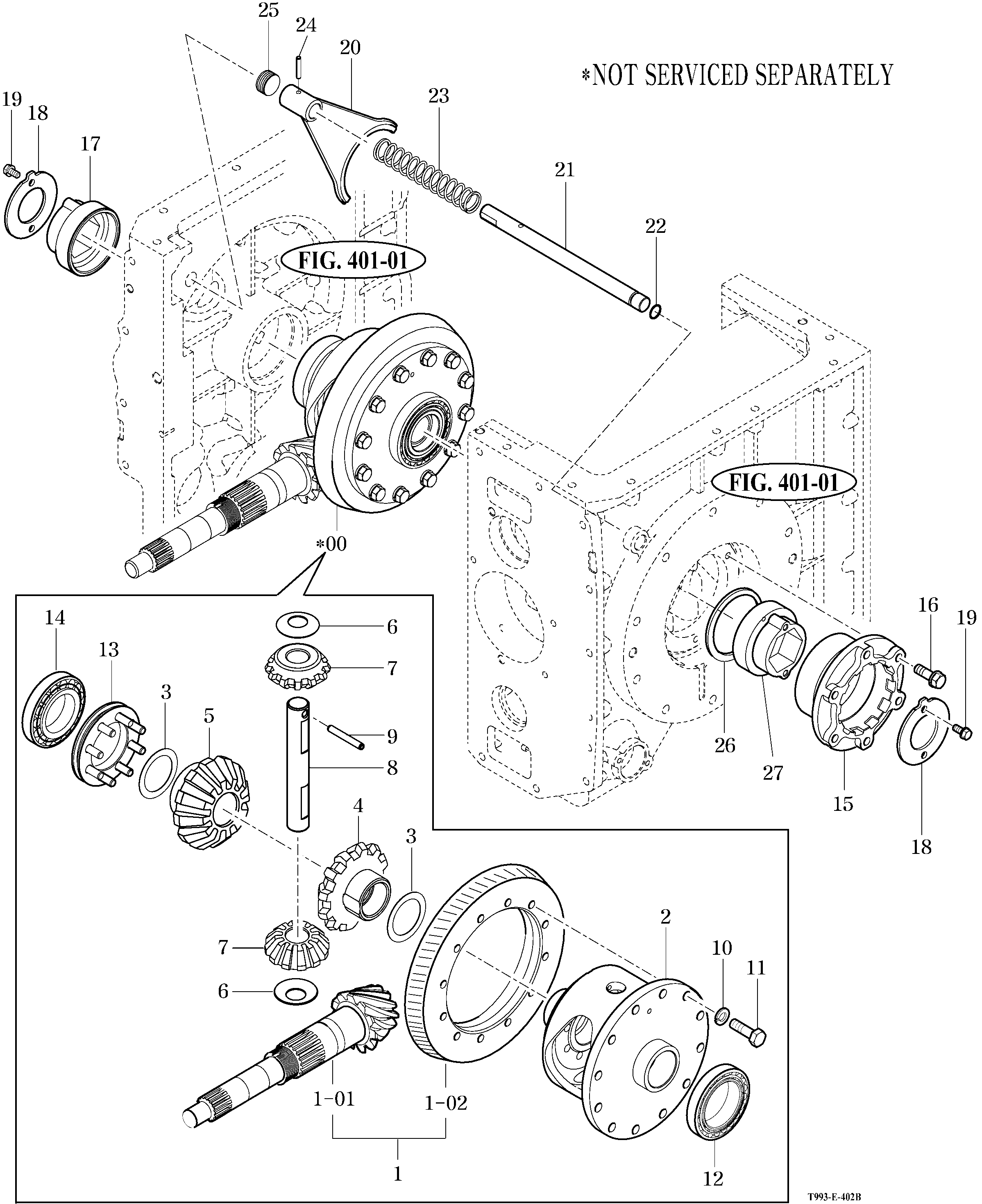 402B - DIFF ASSY, RR