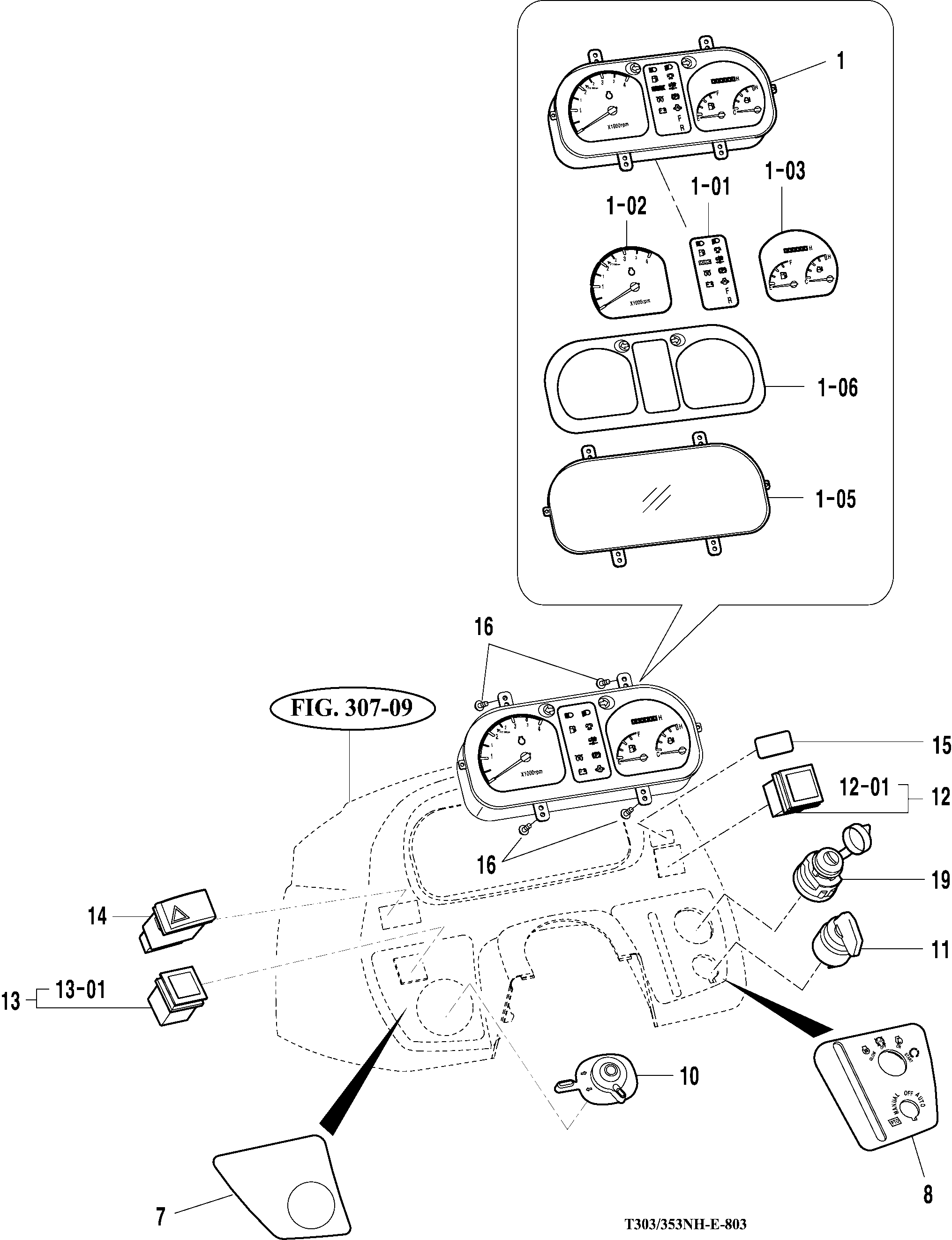 803 - INSTRUMENT PANEL