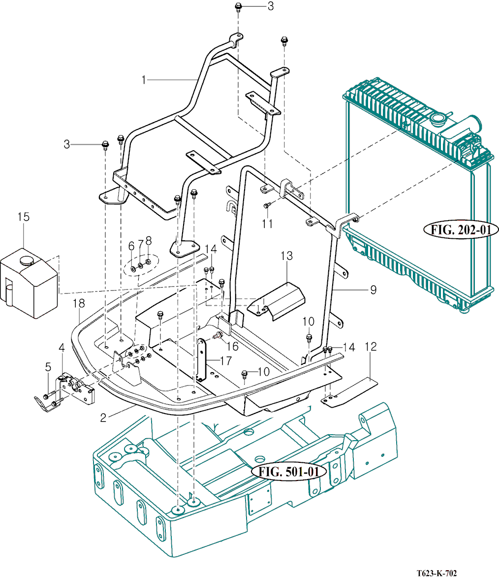 702 - FRONT FRAME