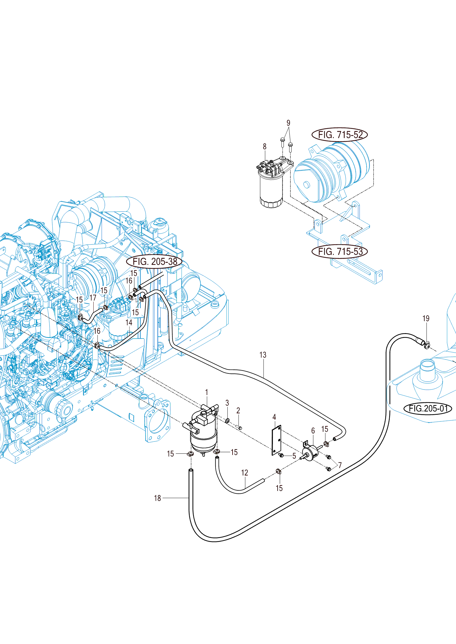 204 - FUEL HOSE & FILTER