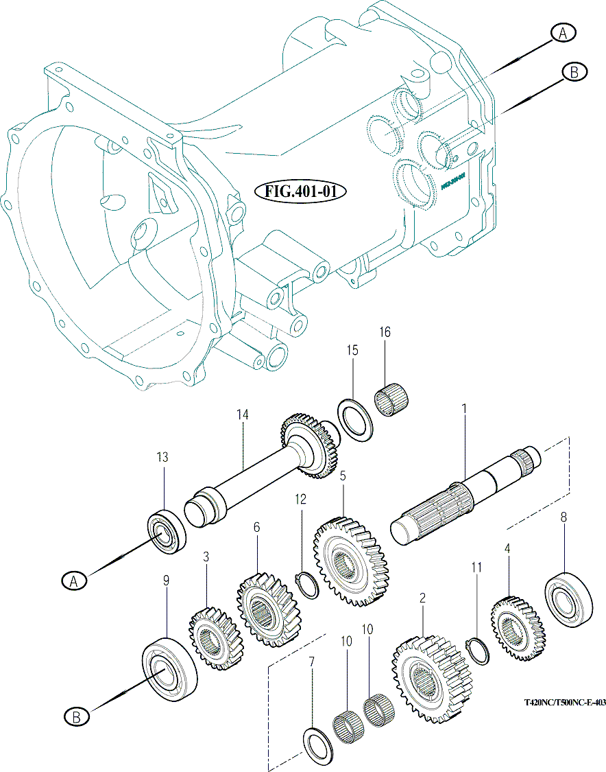 403 - MAIN CHANGE GEARS