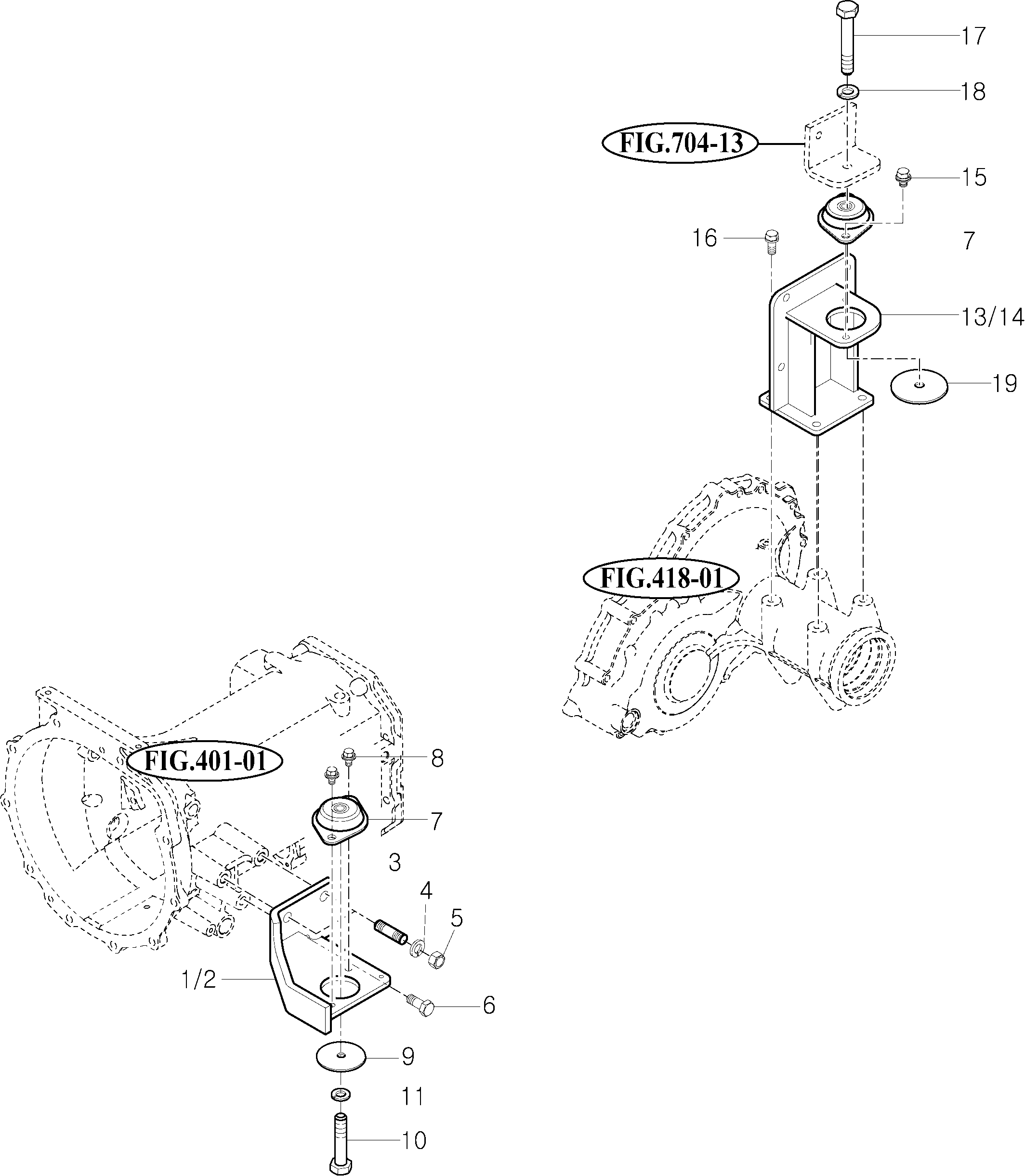 706 - FRONT & REAR MOUNTING