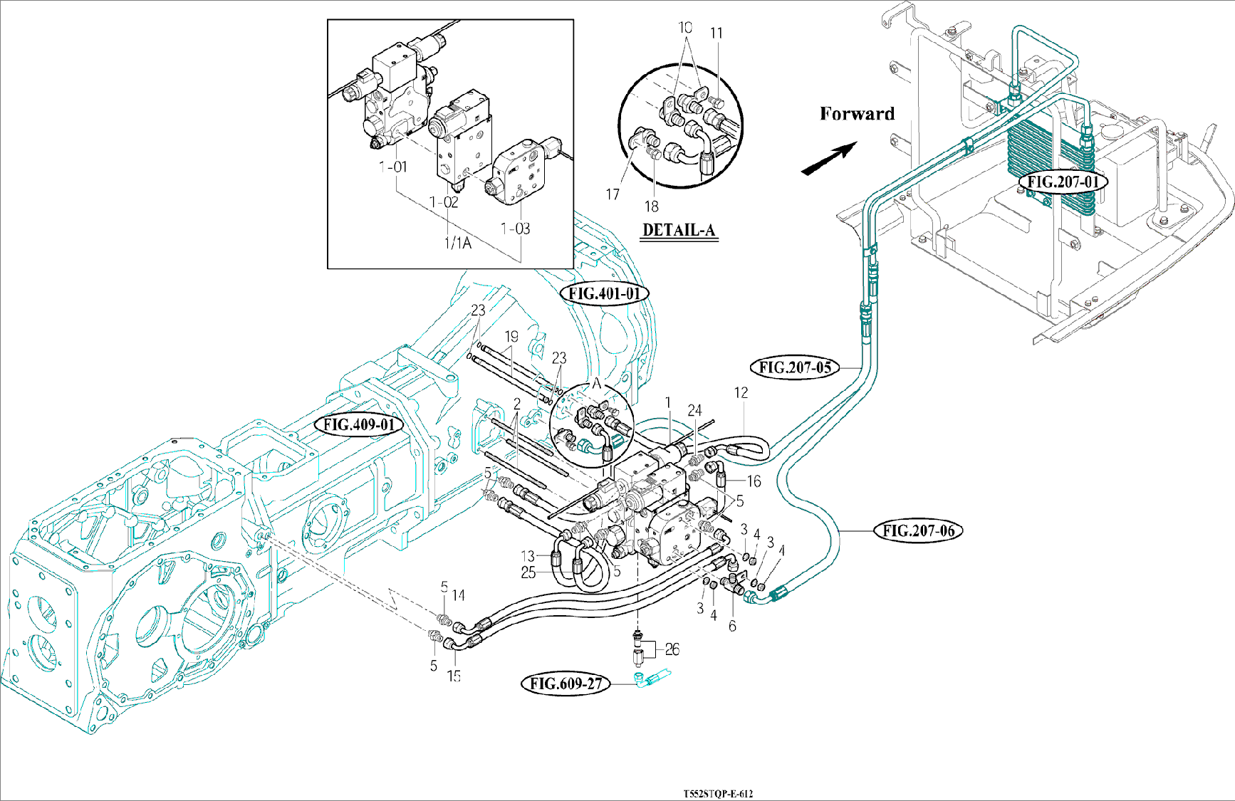 612 - P.T.O. VALVES