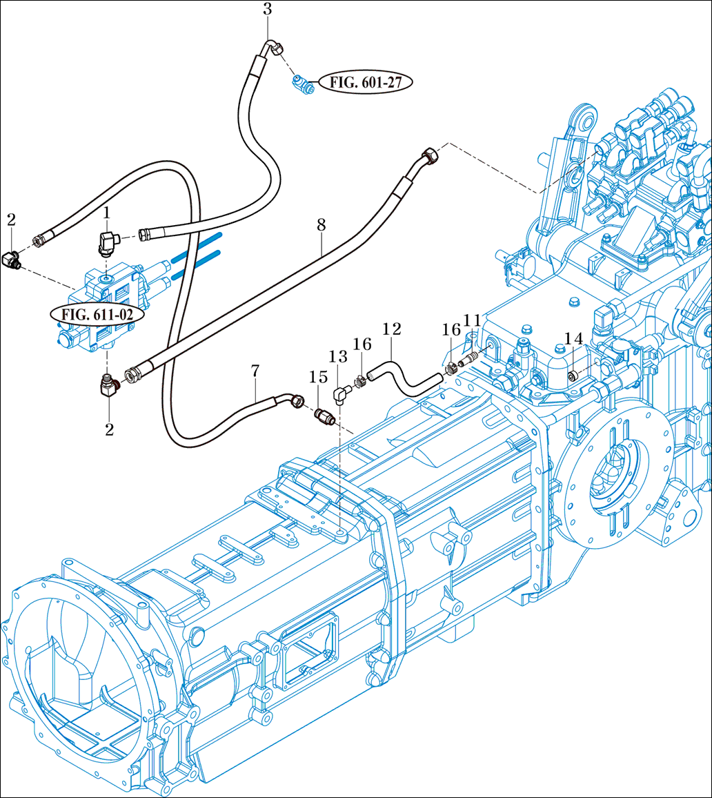 610 - HYDRAULIC PIPE & HOUSES