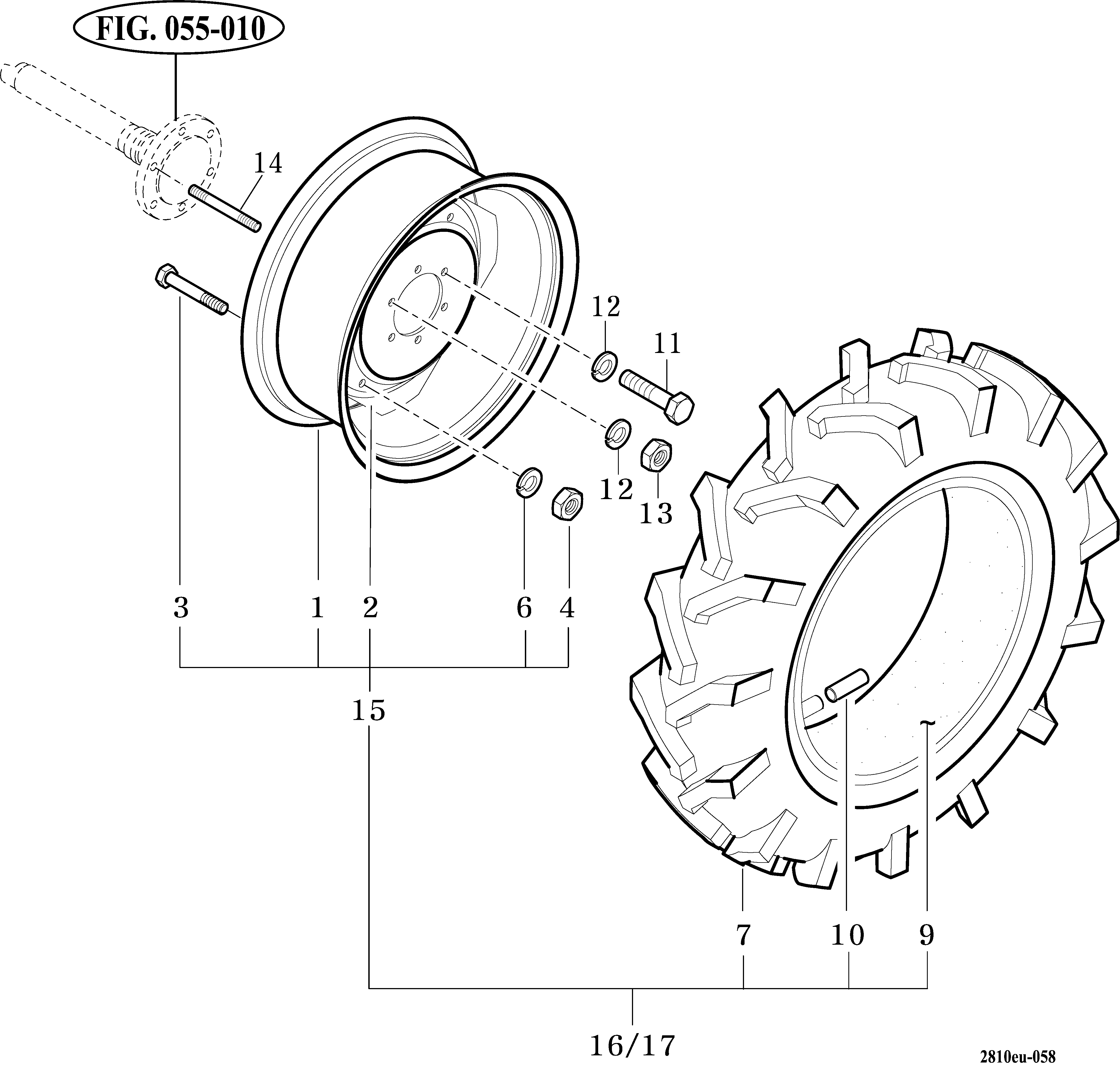 058 - REAR WHEEL MOUNTING