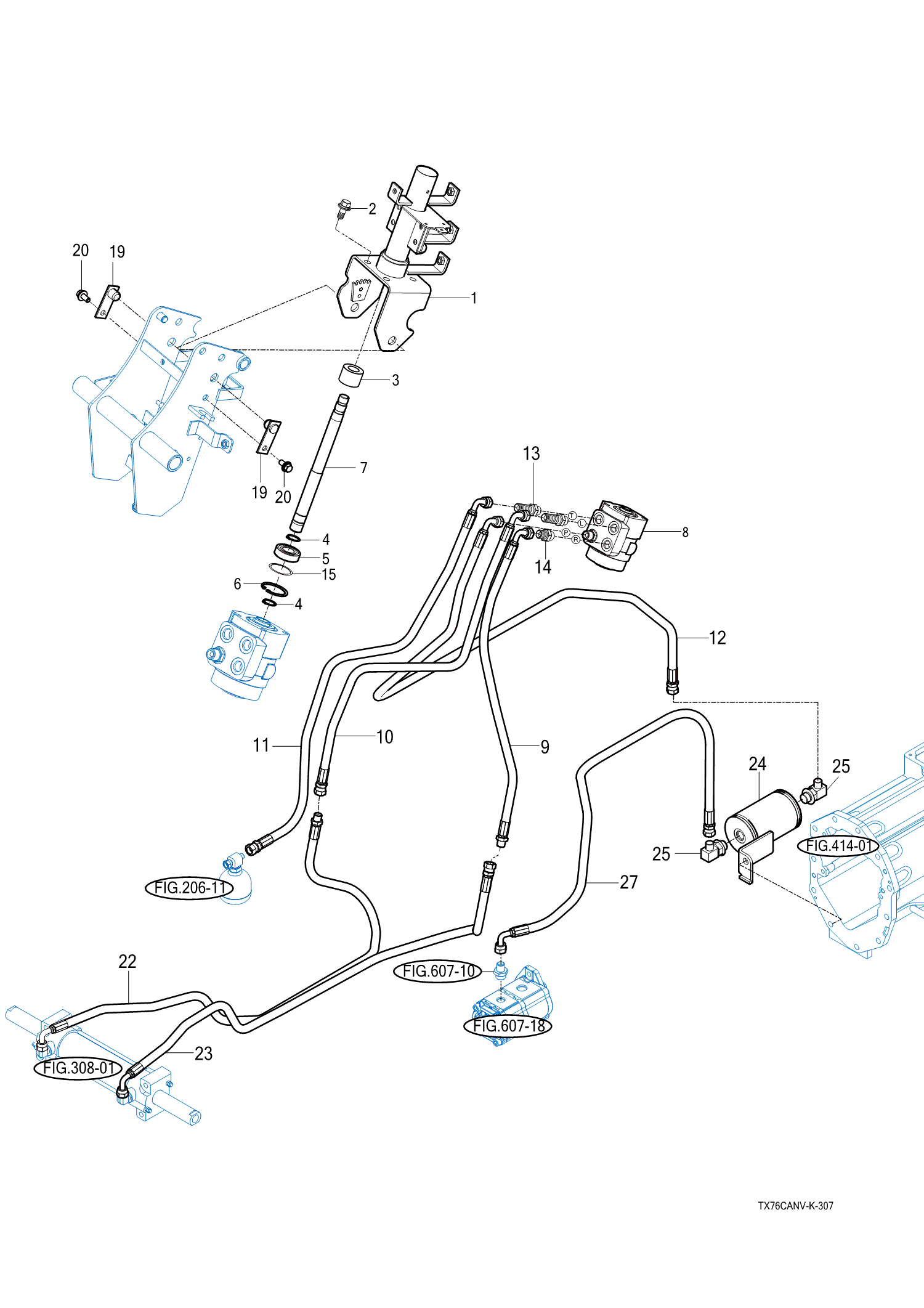 307 - POWER STEERING VALVE