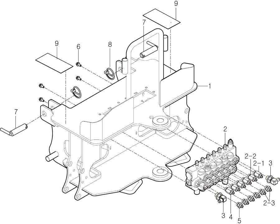 002 - MAIN FRAME & VALVE