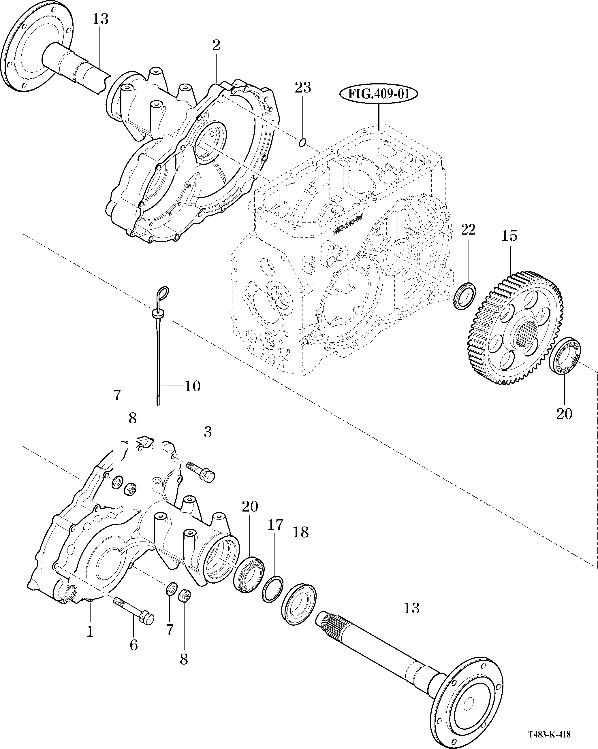 418 - REAR AXLE HOUSING