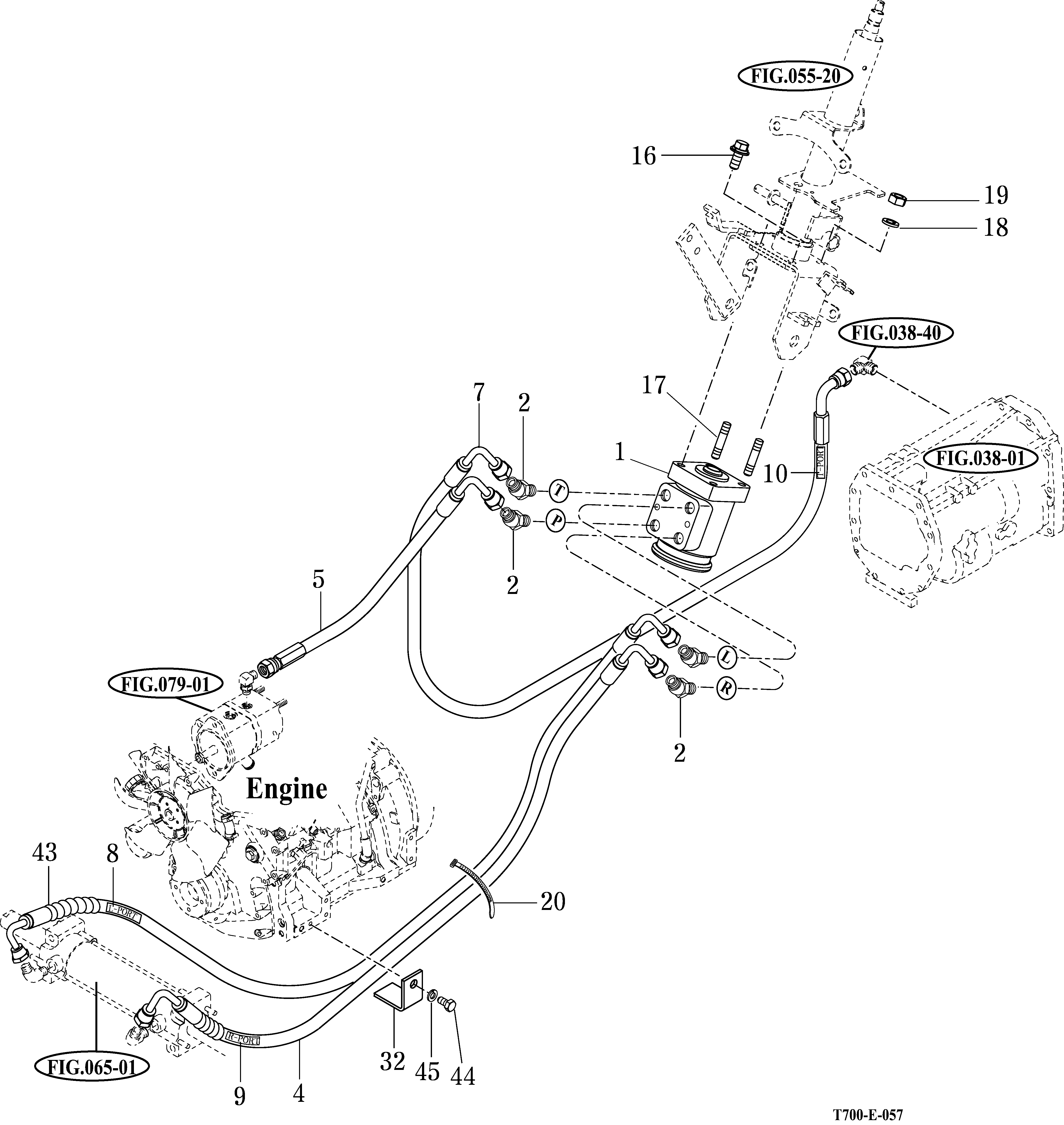 057 - POWER STEERING VALVE