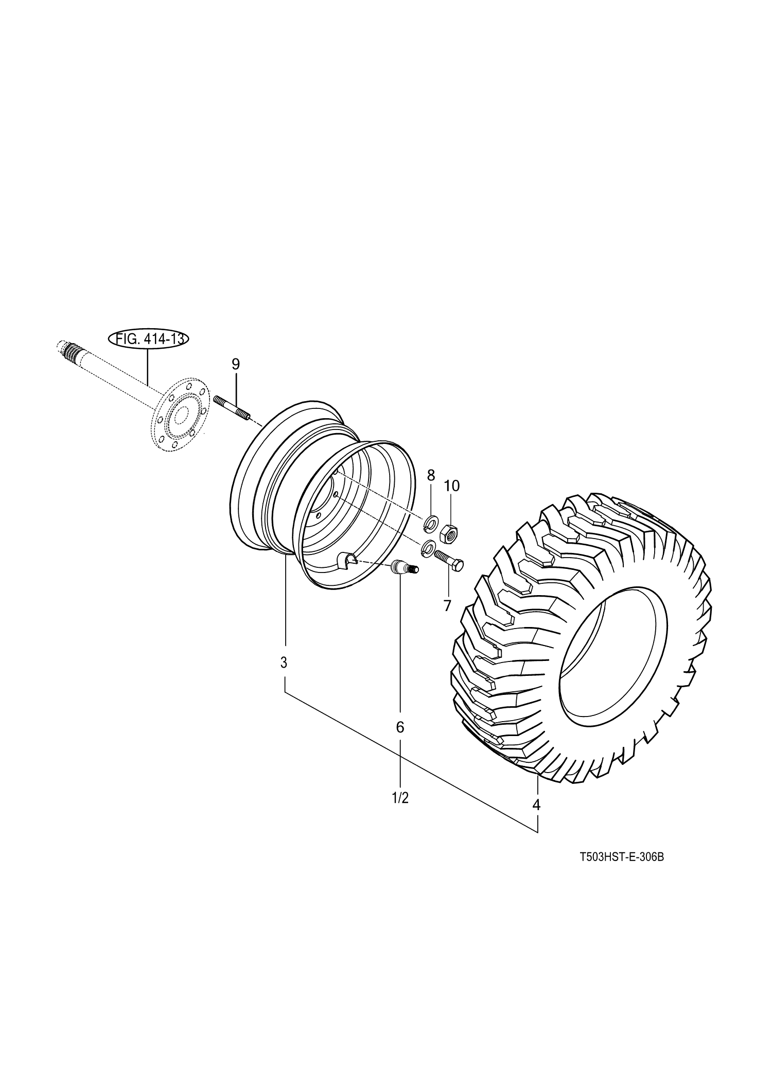 306B - REAR WHEEL
