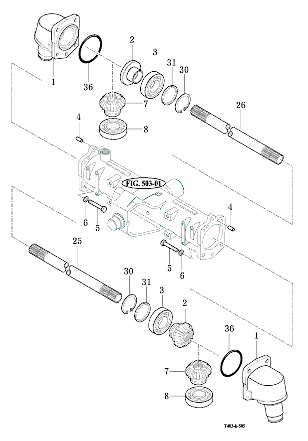 505 - FRONT GEAR CASE (1)