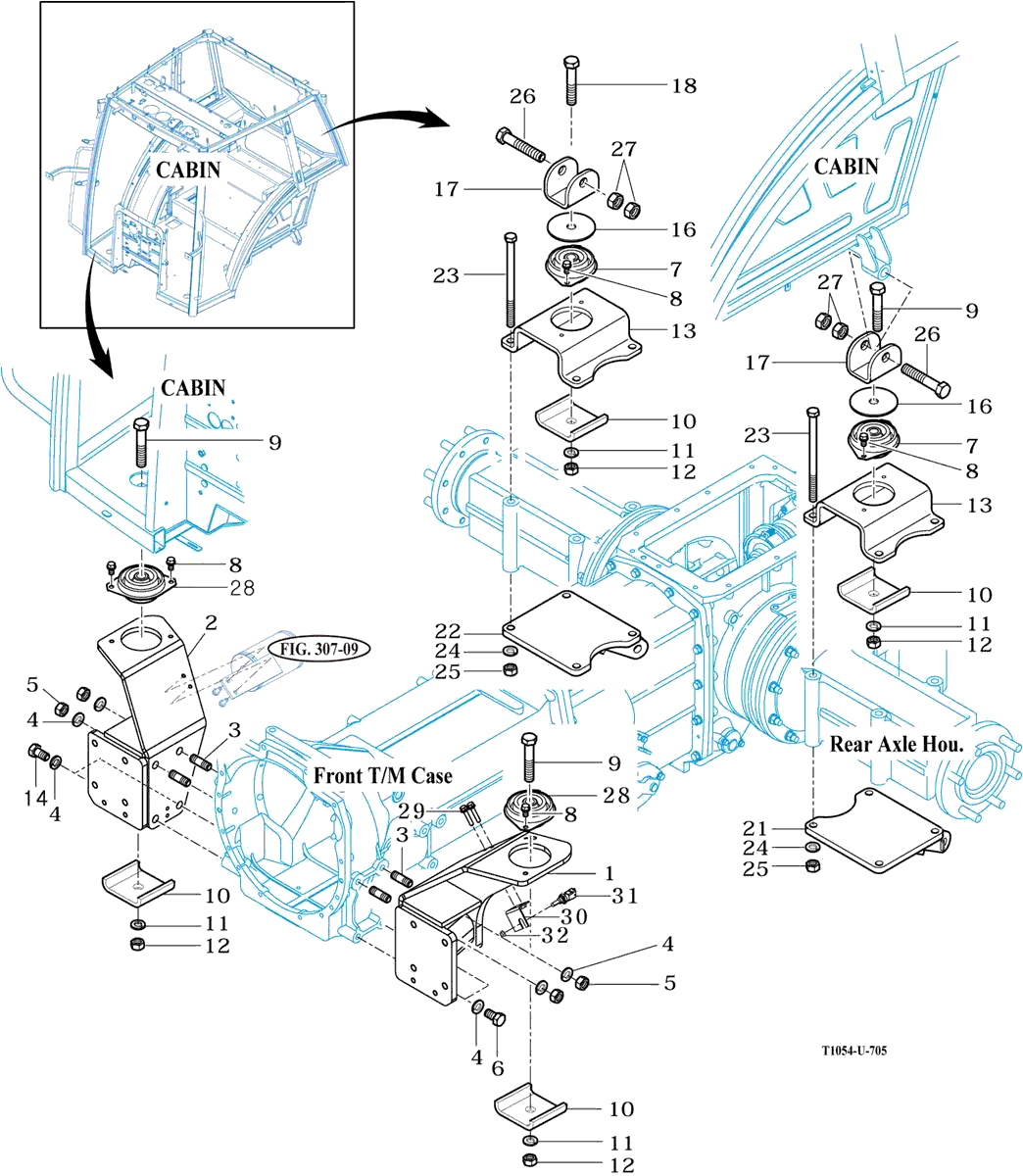 705 - FRONT & REAR MOUNTING