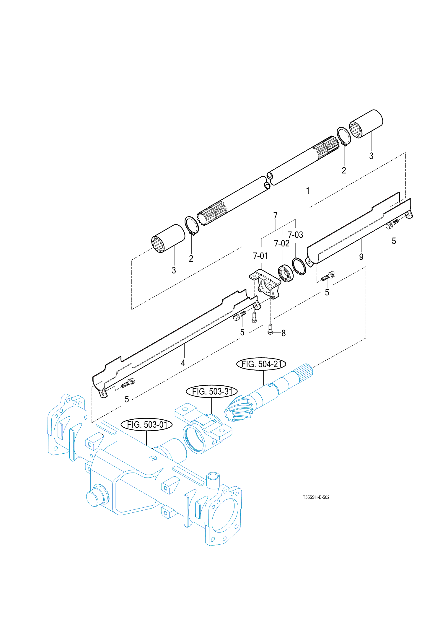 502 - FRONT DRIVE SHAFT (2023-05-01 ~)