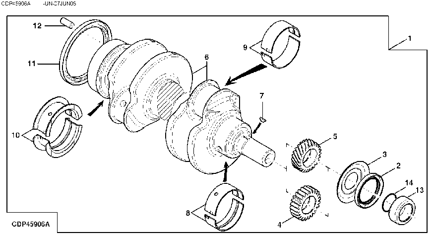 108 - BEARING/CRANKSHAFT