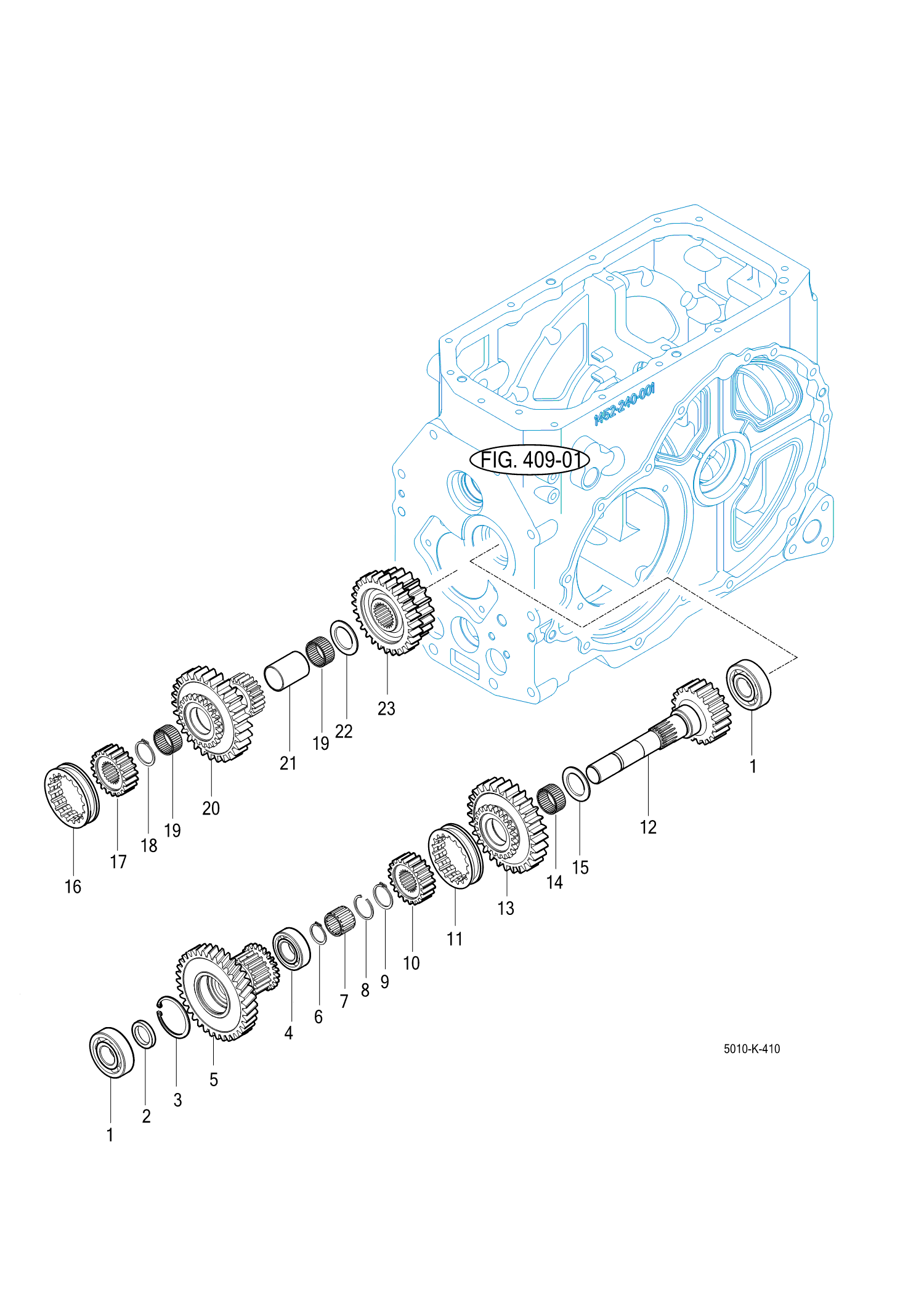 410 - SUB CHANGE GEARS 410 - SUB CHANGE GEARS