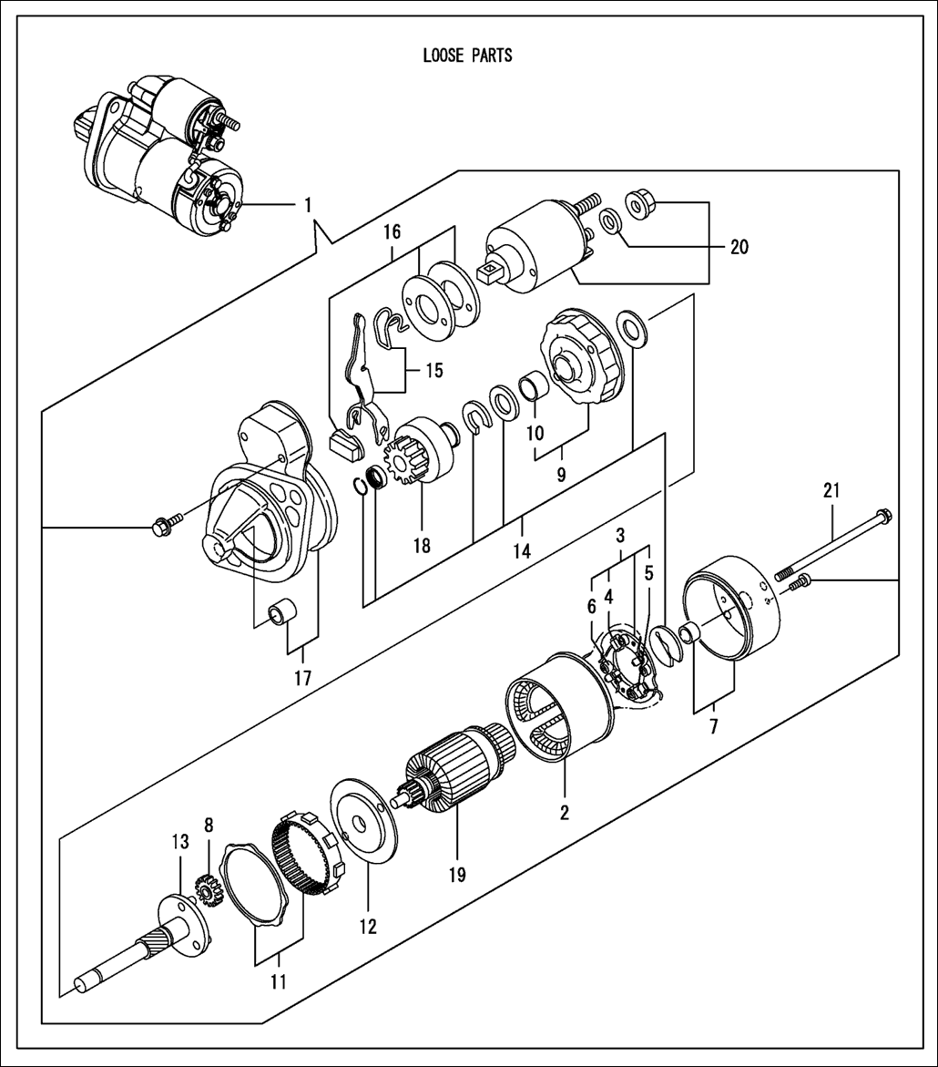 114 - STARTING MOTOR