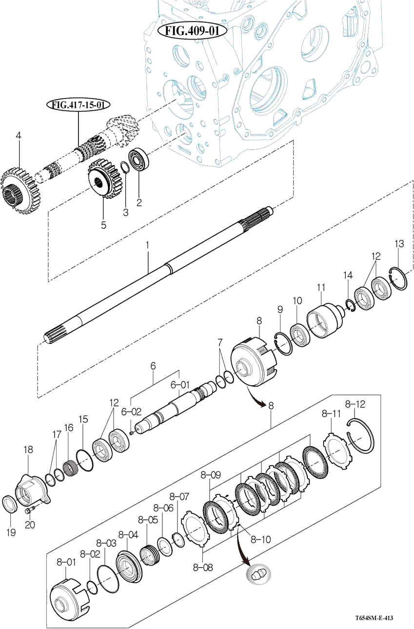 413 - DRIVE GEARS