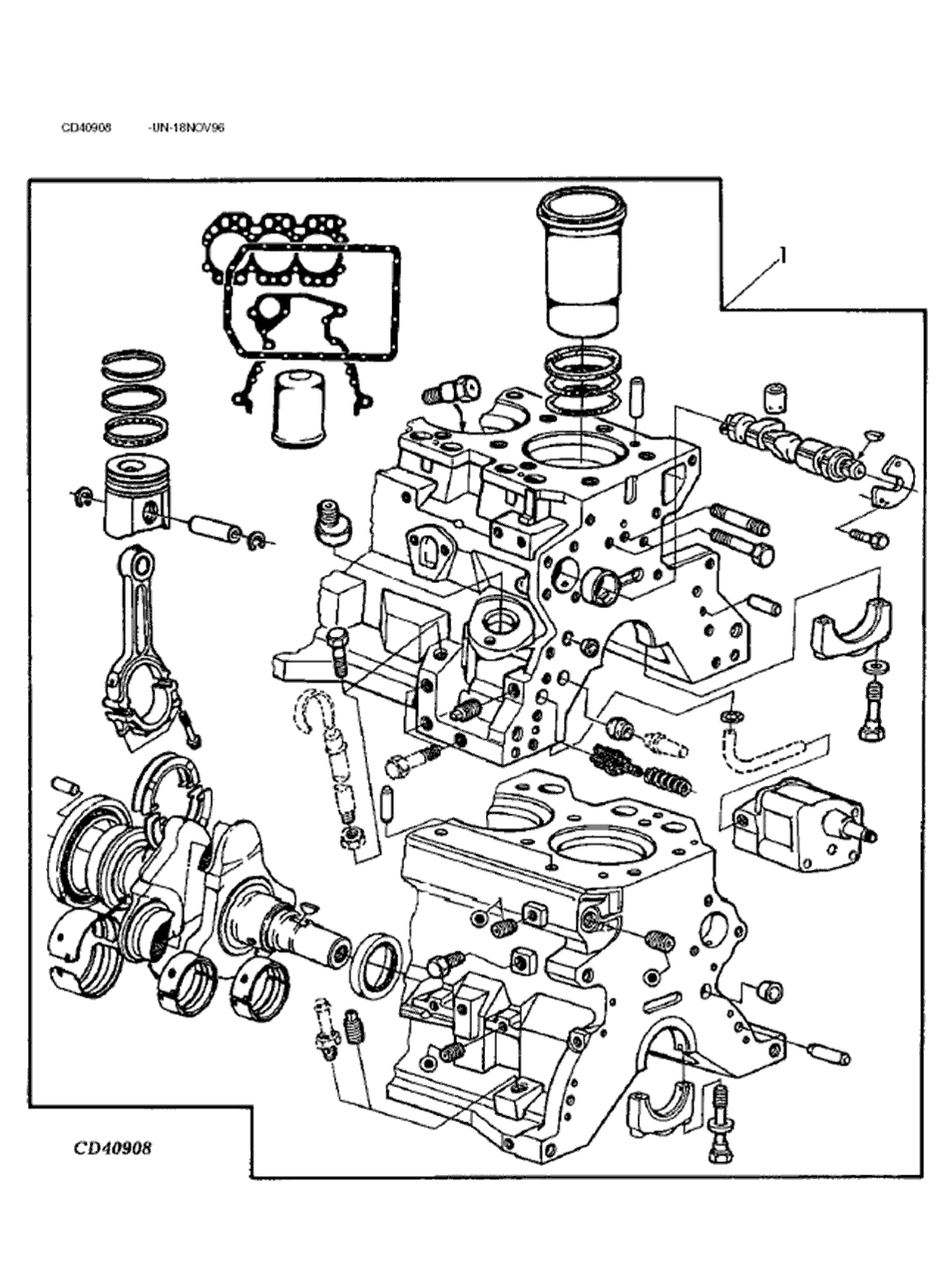 E30 - SHORT BLOCK ASSEMBLY