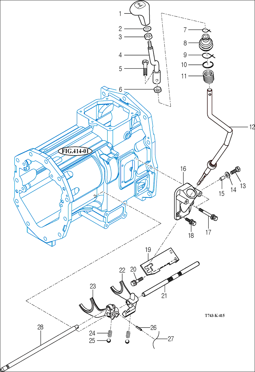 415 - SUB CHANGE SHIFTER