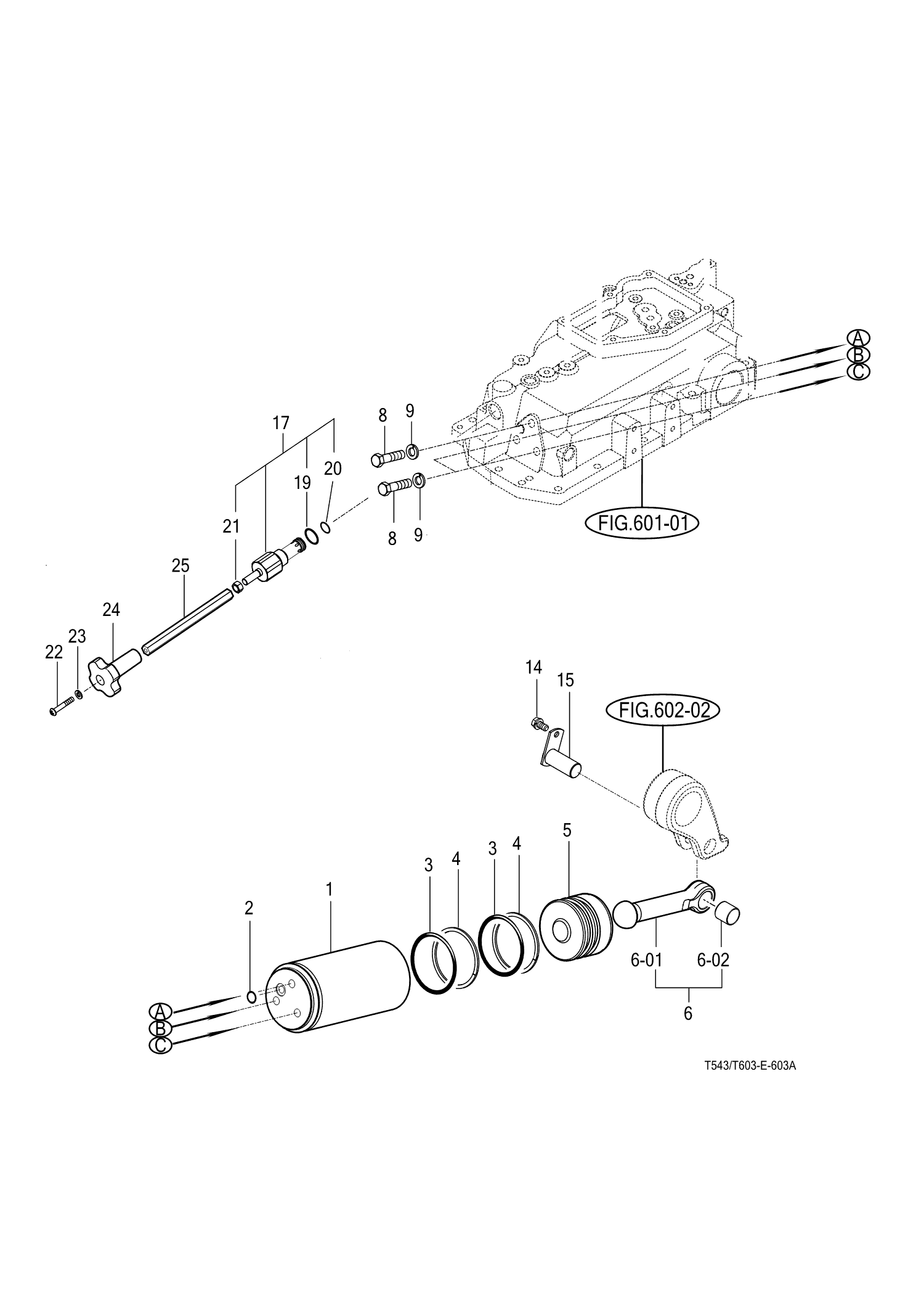 603 - CYLINDER 603 - CYLINDER