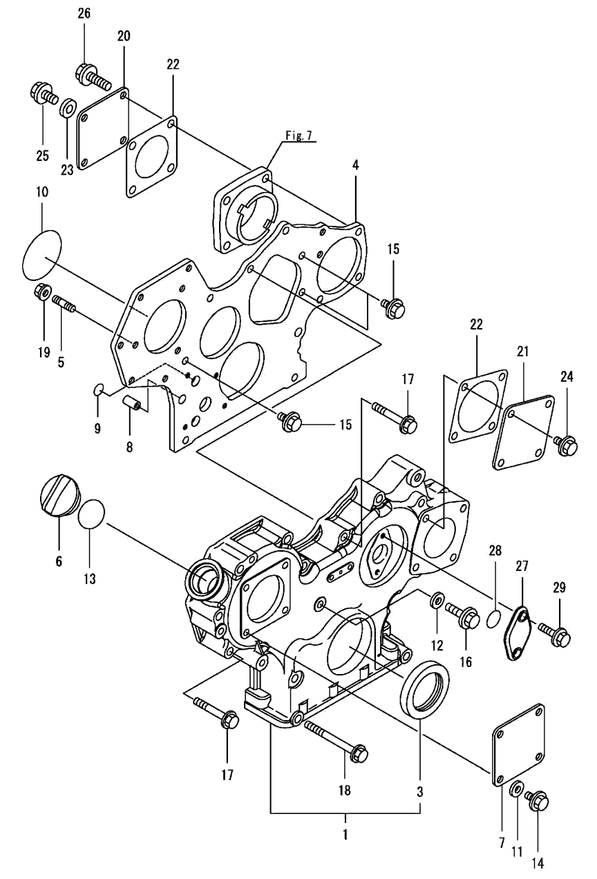 102 - GEAR HOUSING 102 - GEAR HOUSING