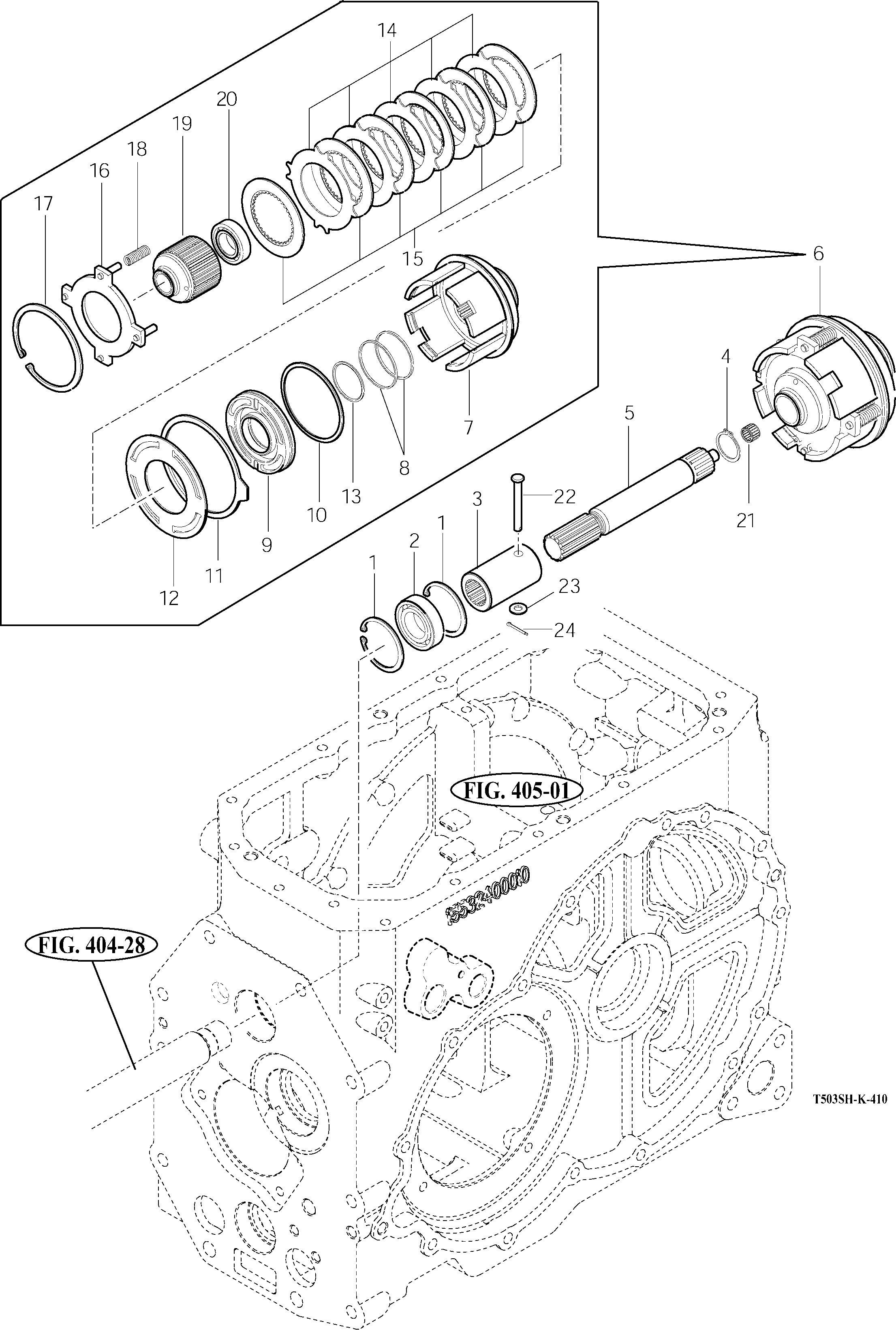 410 - P.T.O DRIVE SHAFT 410 - P.T.O DRIVE SHAFT
