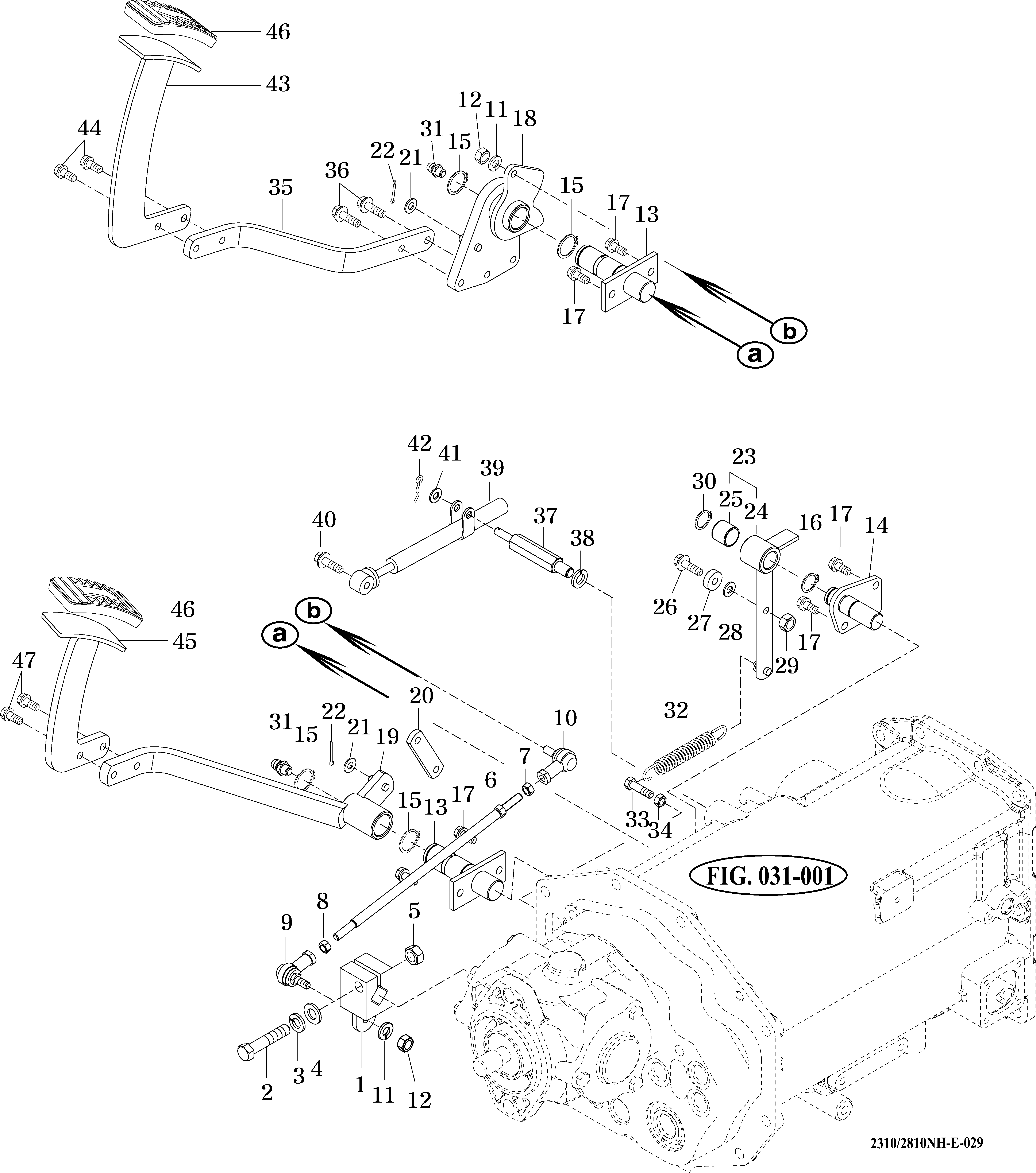 029 - FORWARD & REVERSE CONTROL LINKAGE