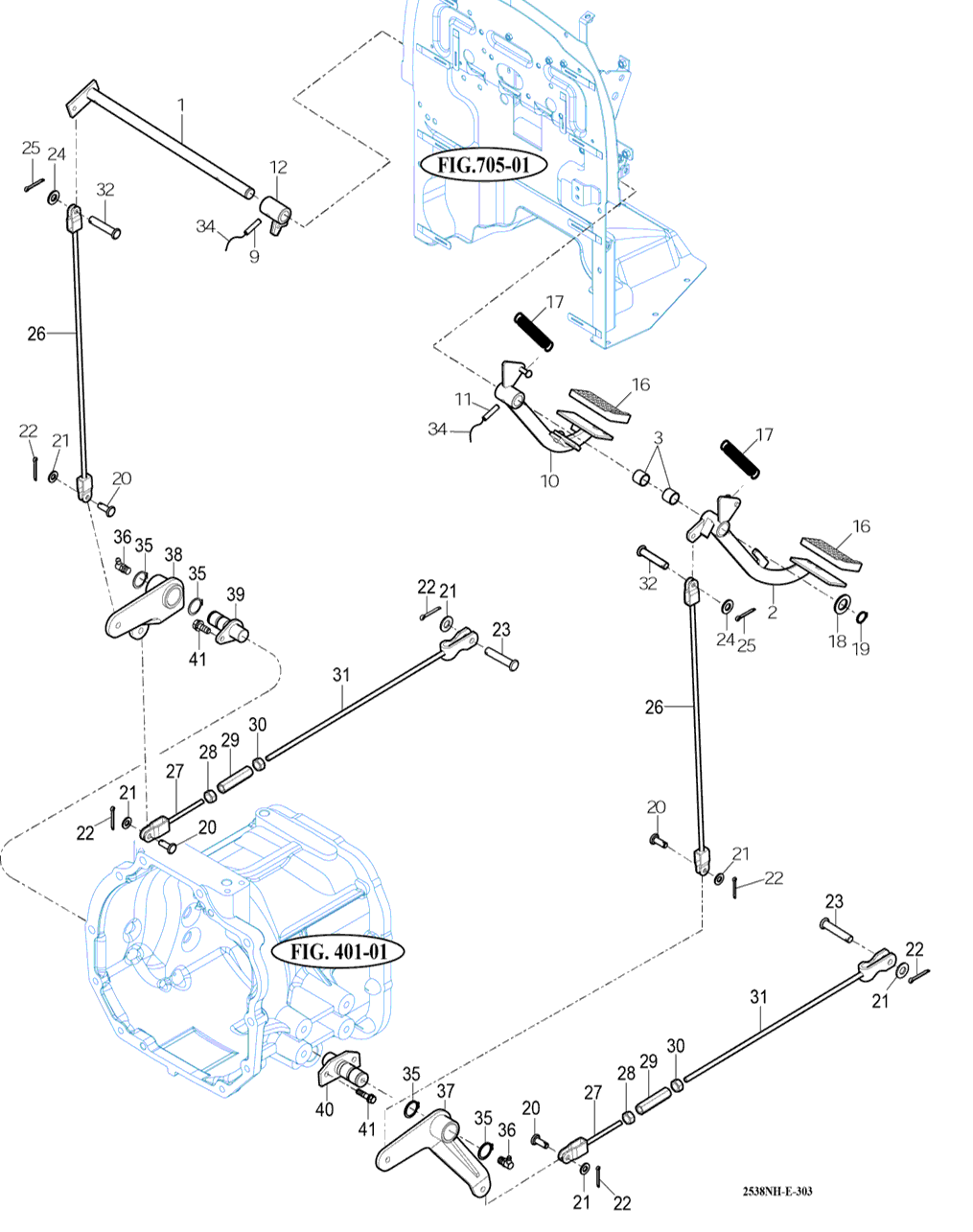 302 - BRAKE PEDAL