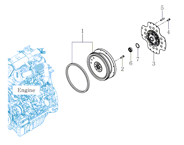 301 - DAMPER FLANGE ASSY