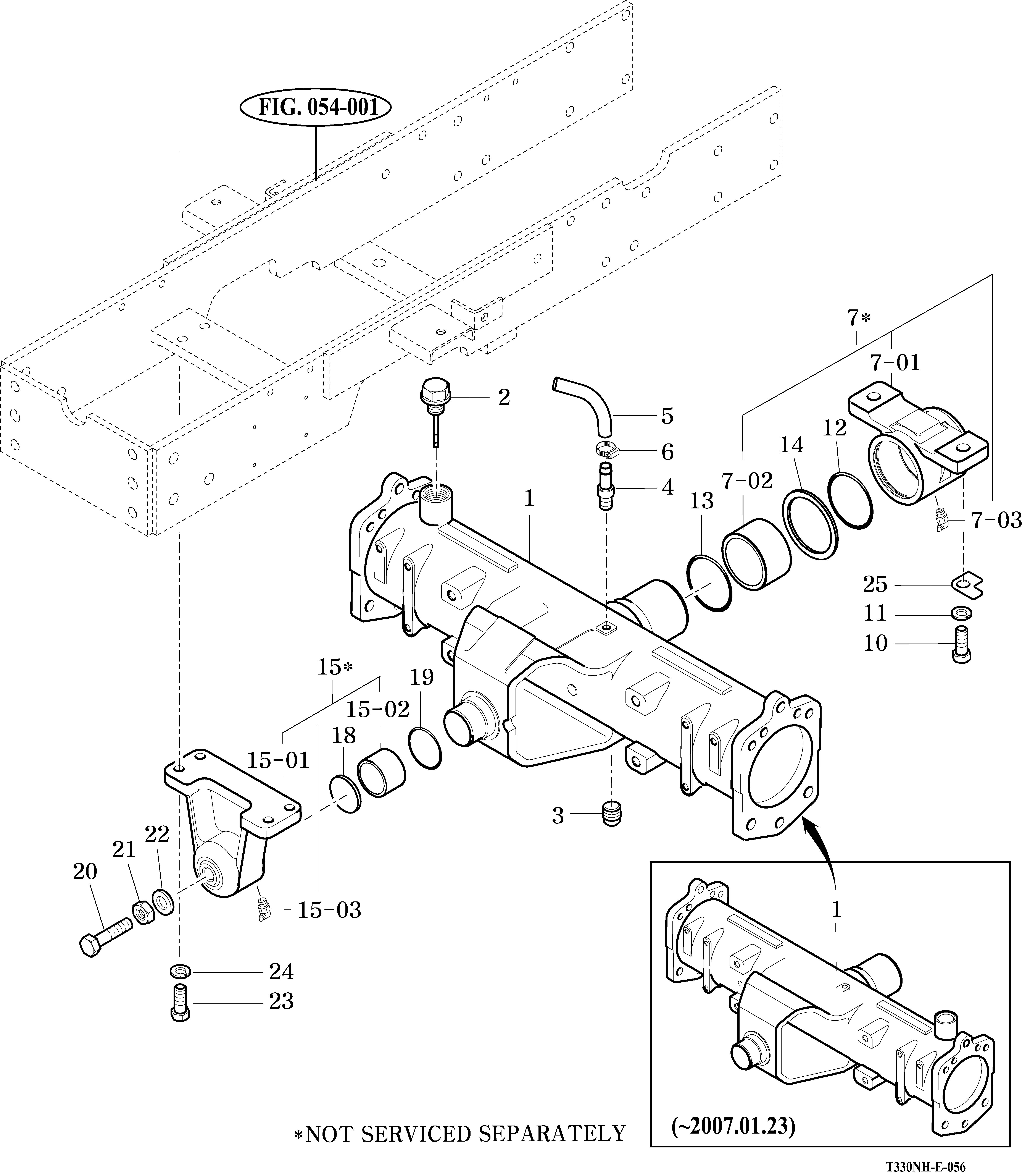 056 - FRONT AXLE HOUSING